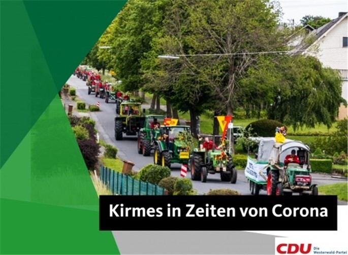 Traktorumzug zur Kirmes in der Ortsgemeinde Hattert.Quelle: CDU-Kreistagsfraktion