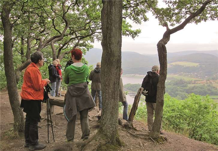 Traumhafte Ausblicke ergaben sich an so manchem Rastplatz, wie man hier eindrucksvoll sieht.privat