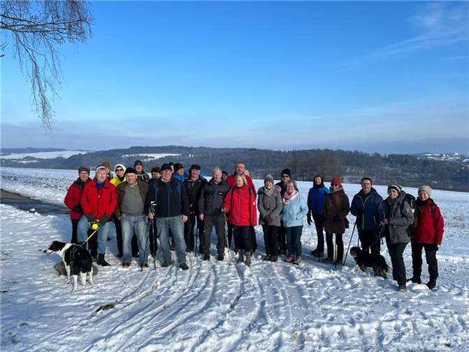 Traumwinter in der Eifel für den Eifelverein Kaisersesch. Quelle: Eifelverein Kaisersesch