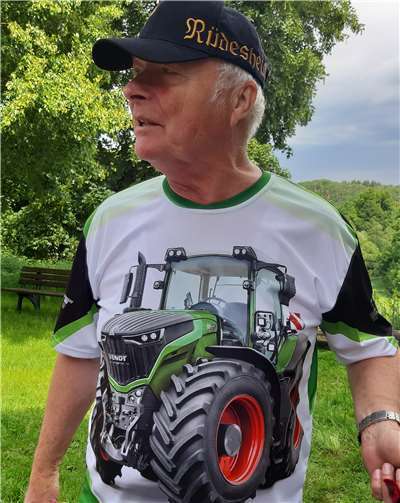 Treckerpilot und Cheforganisator Herbert Rück.Foto: privat