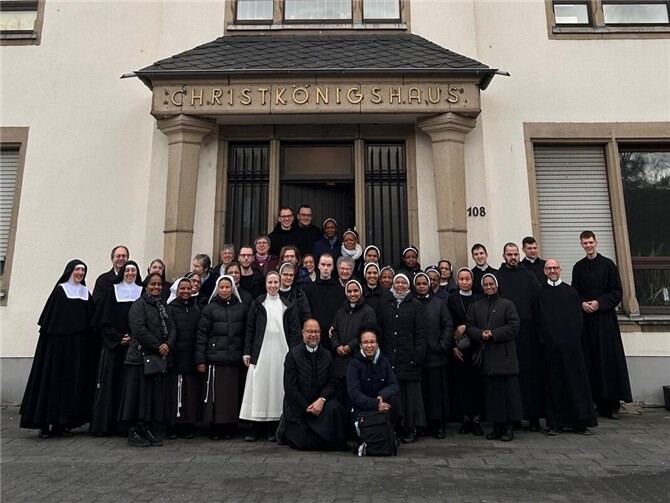 Treffen bei den Johannesschwestern.  Foto: Antonius Joos