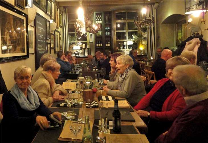 Treffpunkt war im Restaurant „Alt Koblenz“ am Plan in Koblenz.privat