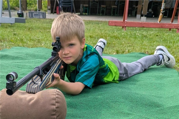 Treffsicher und schnell unterwegs: Adrian Dix von der SGi Raubach sicherte sich beim dritten Bambini-Fernwettkampf seinen dritten Sieg in Folge und festigte damit seine Führung in der Gesamtwertung.