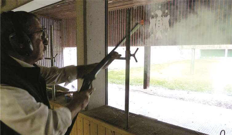 Treffsicherheit galt es, bei den Vereinsmeisterschaften zu beweisen.  Privat