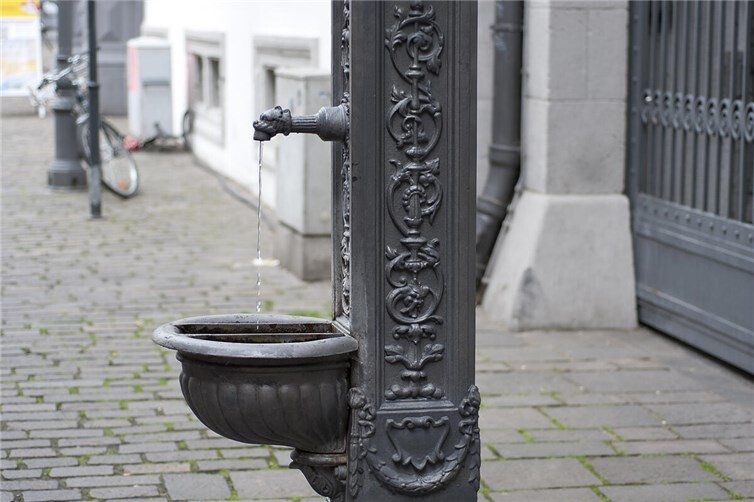 Trinkbrunnen in der Jesuittengasse.