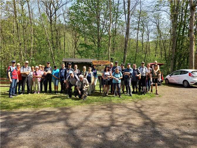 Trinkrast im Eltztal an der Lohbrücke. Foto: privat