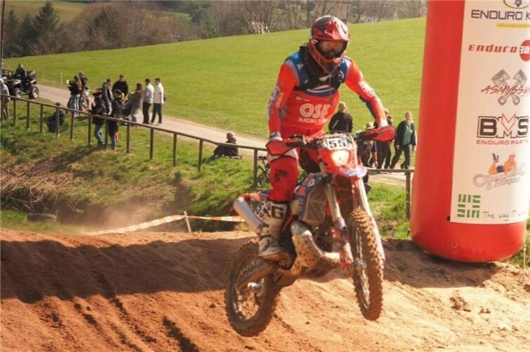 Tristan Cornely bei der IGE in Mernes