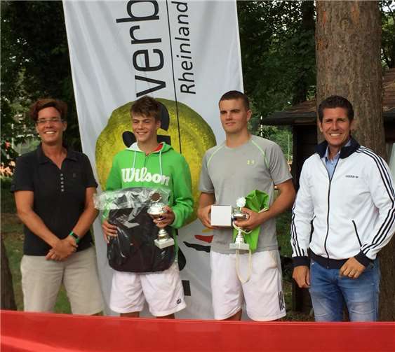 Tristan Reiff spielte sich wacker ins Finale.Fotos: HTC Bad Neuenahr