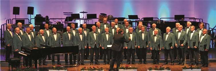 Tritt am 23. April in der Rhein-Mosel-Halle auf - der Polizeichor Koblenz. Foto: privat