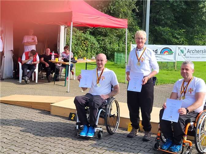 Triumphantes Wochenende für RSG Koblenz: Sieben Medaillen bei Para DM im Bogenschießen. Quelle: RSG Koblenz