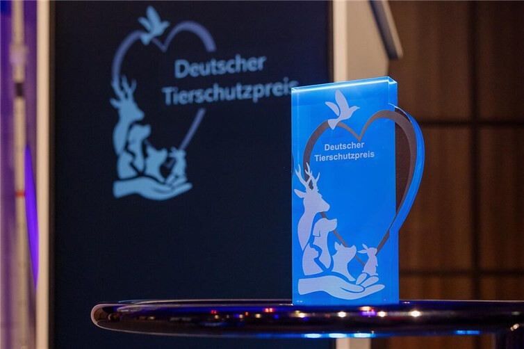 Trophäe Deutscher Tierschutzpreis.