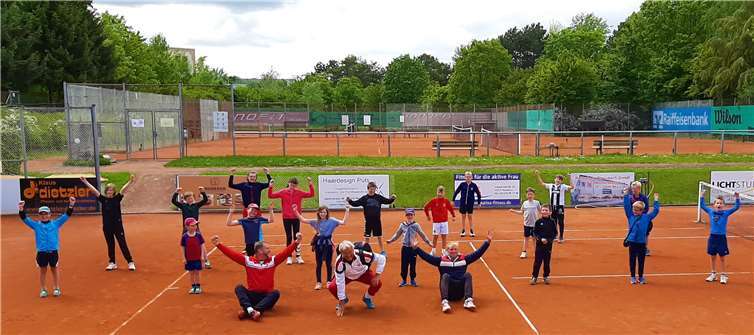 Trotz Corona-Einschränkungen war das Tenniscamp ein voller Erfolg. Foto: privat