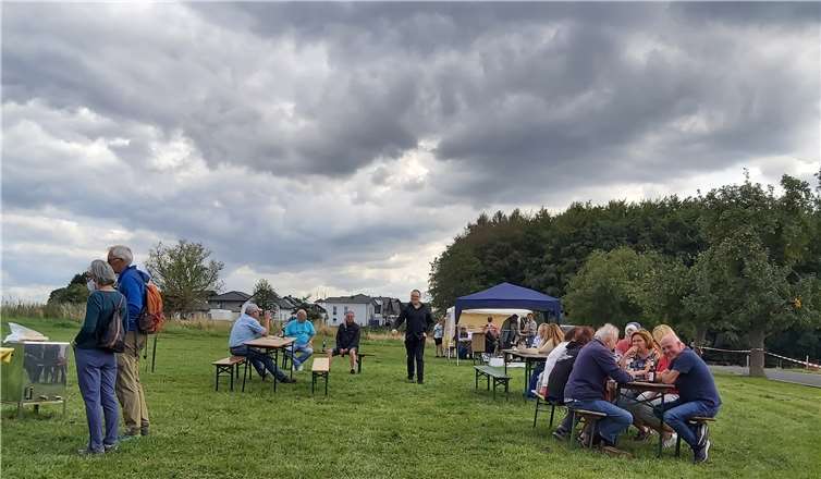 Trotz Corona-Pandemie fanden 112 Wanderer ihren Weg nach Caan.Foto: Privat