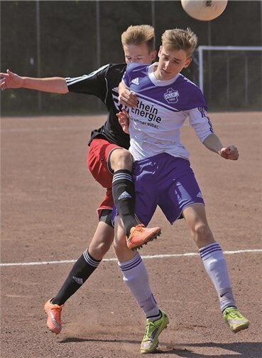 Trotz Spiel in Unterzahl ab 55' konnte Merl sich behaupten.
