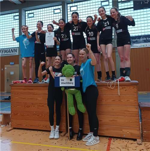 Trotz der Niederlage wurde der 6. Platz am Ende groß bejubelt.  Foto: SV Wachtberg