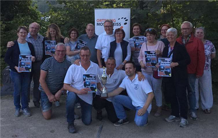 Trotz der Verlegung vom Frühling in den September beteiligten sich acht Vereine am Bouleturnier des Ortsrings Moselweiß. Die meisten Punkte konnten am Ende die Karnevalisten für sich verbuchen. Foto: privat