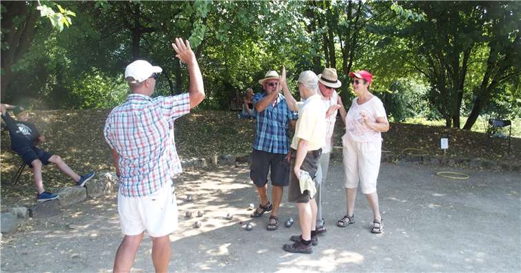 Trotz der hohen Temperaturen wurde um jeden Punkt hart gekämpft.