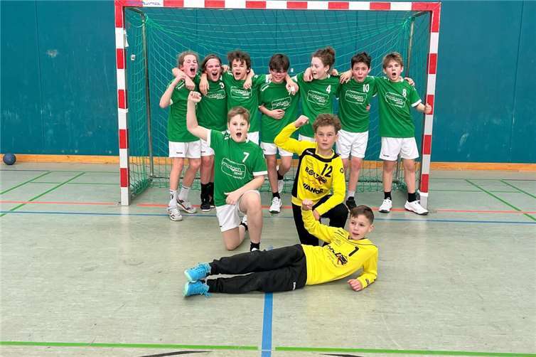 Trotz des Unentschieden konnten die Jungs am Ende jubeln. Foto: privat