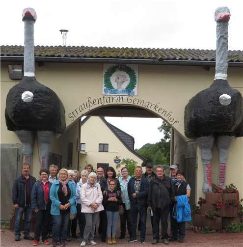 Trotz des eher mäßig sonnigenWetters, verbrachten die Vereins-mitglieder einen schönen Tag. Foto: privat