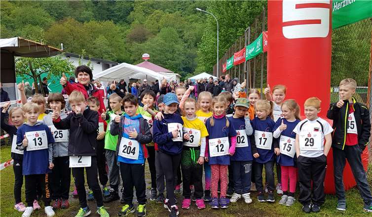 Trotz des regnerischen Wetters war die Teilnahme beim 12. Hönninger Volkslauf „Rund um die Teufelsley“ groß.Foto: privat