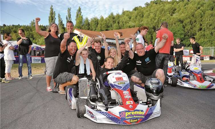 Trotz eines unplanmäßigen Boxenstopps war beim Flower-Power-Team die Freude groß über die erzielten Platzierungen.H. Franzen