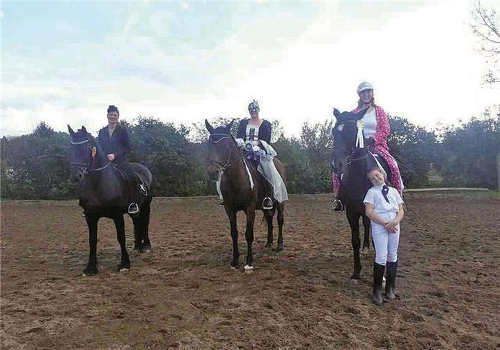 Trotz ihrer guten Leistung konnten die Reiterinnen des Reitvereins keinen Sieg mit nach Hause nehmen. Privat