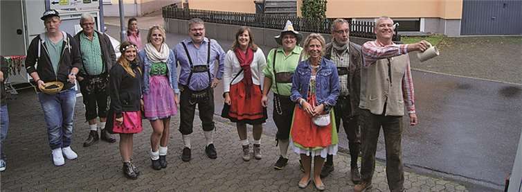 Trotz nicht allzu gutem Wetter war das Sommerfest ein voller Erfolg.privat