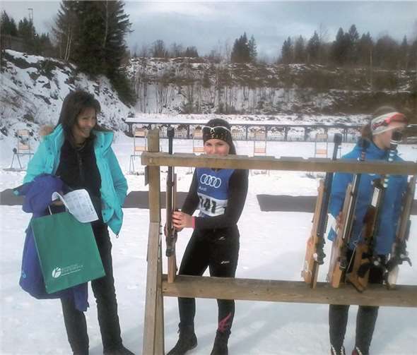 Trotz schweren Schnees einen guten Platz erreicht: Corinna Horn. privat