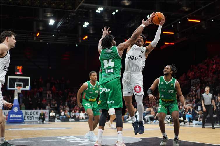 Trotz starkem Kampf – Koblenz zieht in Nürnberg den Kürzeren. Quelle: EPG GUARDIANS Koblenz