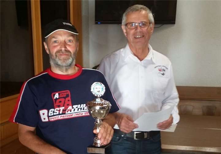 Trotz starker Konkurrenz holte sich Ernst-Peter Heinen einen weiteren Sieg in Altenwied.privat