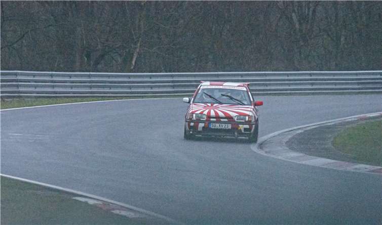 Trotz widriger Umstände erzielte das Team Rheinland Motorsport ein gutes Ergebnis. Foto: Ben Güldner