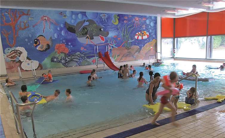 Trubel im Wasser.