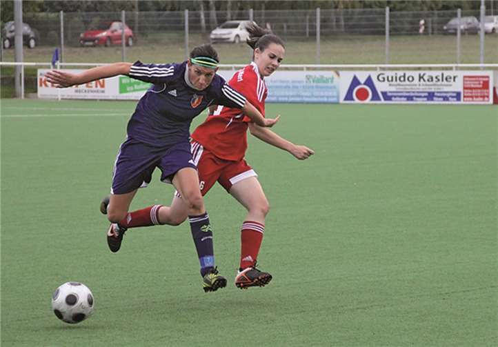 TuRa Spielertrainerin Verena Wilinek steuerte zwei Treffer bei. privat