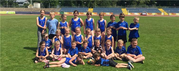 Turnkinderkinder des SV Urmitz beim 64. Gau-Kinder und Jugendturnfest.Foto: privat