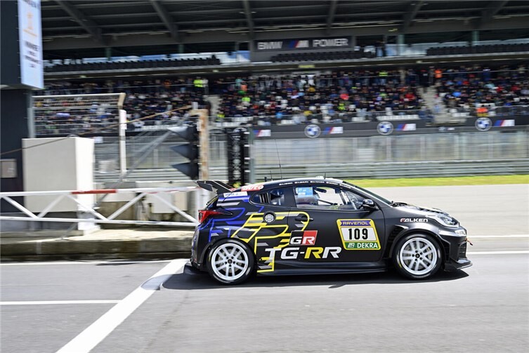 Typisches Eifelwetterprägte den ersten Tag der 54. ADAC RAVENOL 24h Nürburgring....