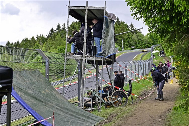 Typisches Eifelwetterprägte den ersten Tag der 54. ADAC RAVENOL 24h Nürburgring....