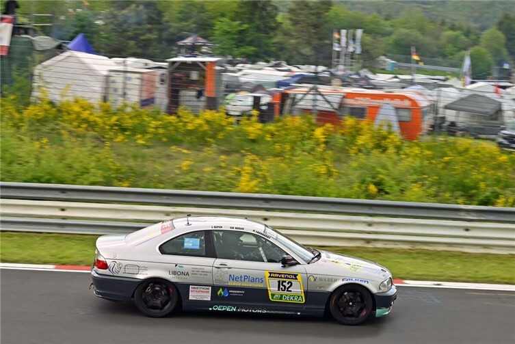 Typisches Eifelwetterprägte den ersten Tag der 54. ADAC RAVENOL 24h Nürburgring....