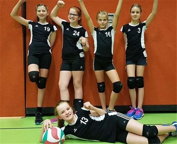 U 13 Mädchen beim Turnier in Essen-Borbeck.Foto: privat