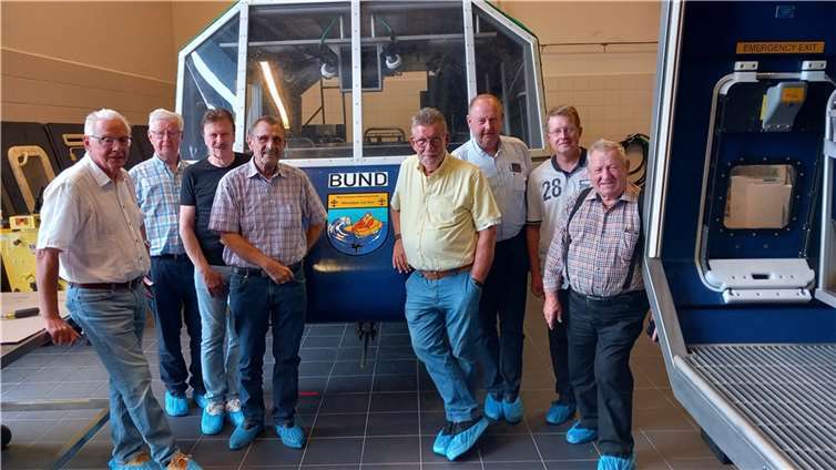 U. Adams, W. Wittlich , W. Ermel , P. Hof , W Brockhaus , U. Thilemann , Ch Menzenbach , F. Wittlich (v.l.).  Foto: C. Menzenbach