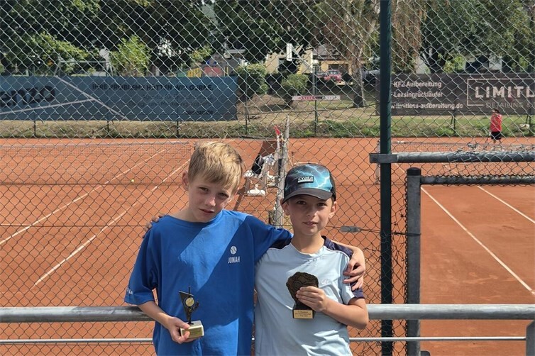 U10 Jungen Jonah Korth und Lukas Laugks