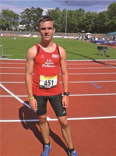 U18-Talent Niklas Iking.