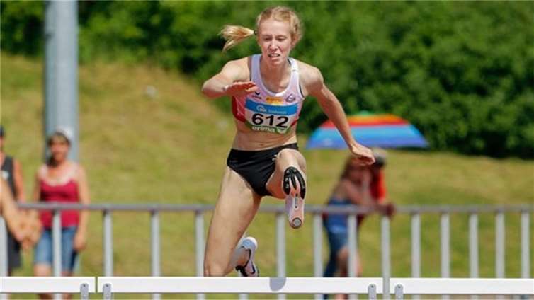 US-Stipendiatin Maren Wilms absolvierte beim Conference USA Indoor Championship einen mit 3261 Punkten und Platz acht ordentlichen Fünfkampf.  Foto: Wolfgang Birkenstock