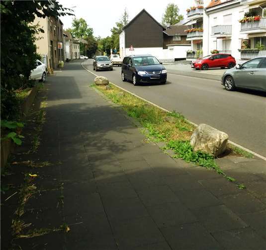 UWG fordert Höchstgeschwindigkeit von 30 km/h für die Ortsdurchfahrt Oberdrees. Foto: privat