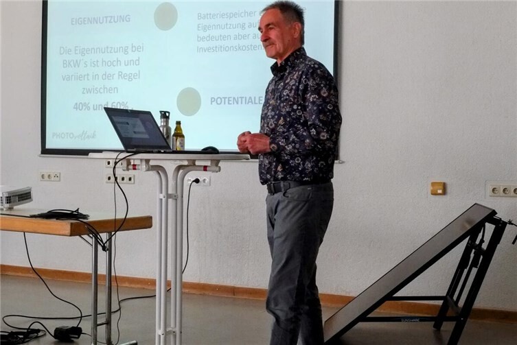 Großes Interesse am Informationsabend zur Solarenergie im Bürgerhaus Kell