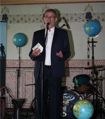 Udo Seifert, VG-Fachbereichsleiter Soziale Sicherung, hieß die Ehrenamtler willkommen und machte sie unter anderem mit der Programmabfolge bekannt.