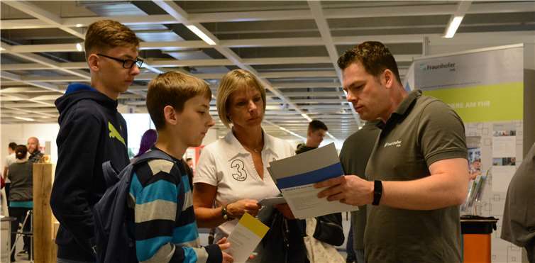 Über 100 Aussteller informierten die Berufseinsteiger.