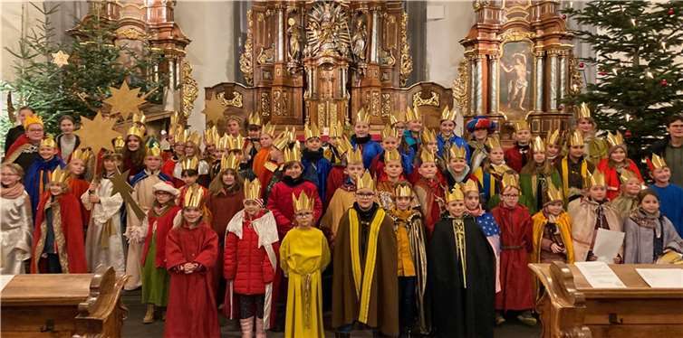 Über 100 Mädchen und Jungen sowie 40 jugendliche und erwachsene Begleiter waren in diesem Jahr unterwegs. Quelle:Pfarrei Breisiger Land Heilig Kreuz
