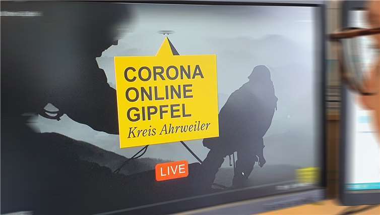 Über 12.000 Personen verfolgten den virtuellen Event, bei dem Experten in einem Live-Talk und verschiedenen Themen-Chats den Unternehmen Rede und Antwort standen.Foto: Kreisverwaltung Ahrweiler