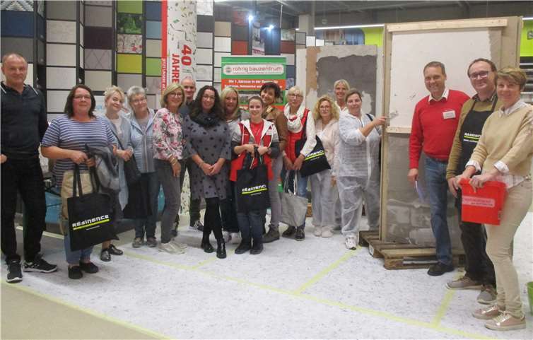 Über 20 Teilnehmerinnen waren wieder begeistert von dem neuesten röhrig-Heimwerkerkurs für Frauen. Fotos: privat