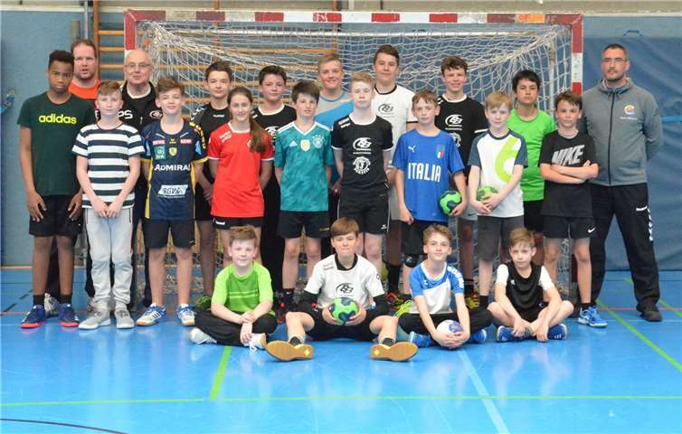 Über 20 junge Handballer nahmen am Ostercamp der TSB teil. Foto: privat